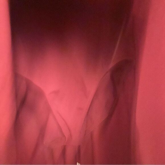 WEISSMAN Dance Costume burgundy red stretch Backing Down 11314 Child LC - Picture 5 of 11